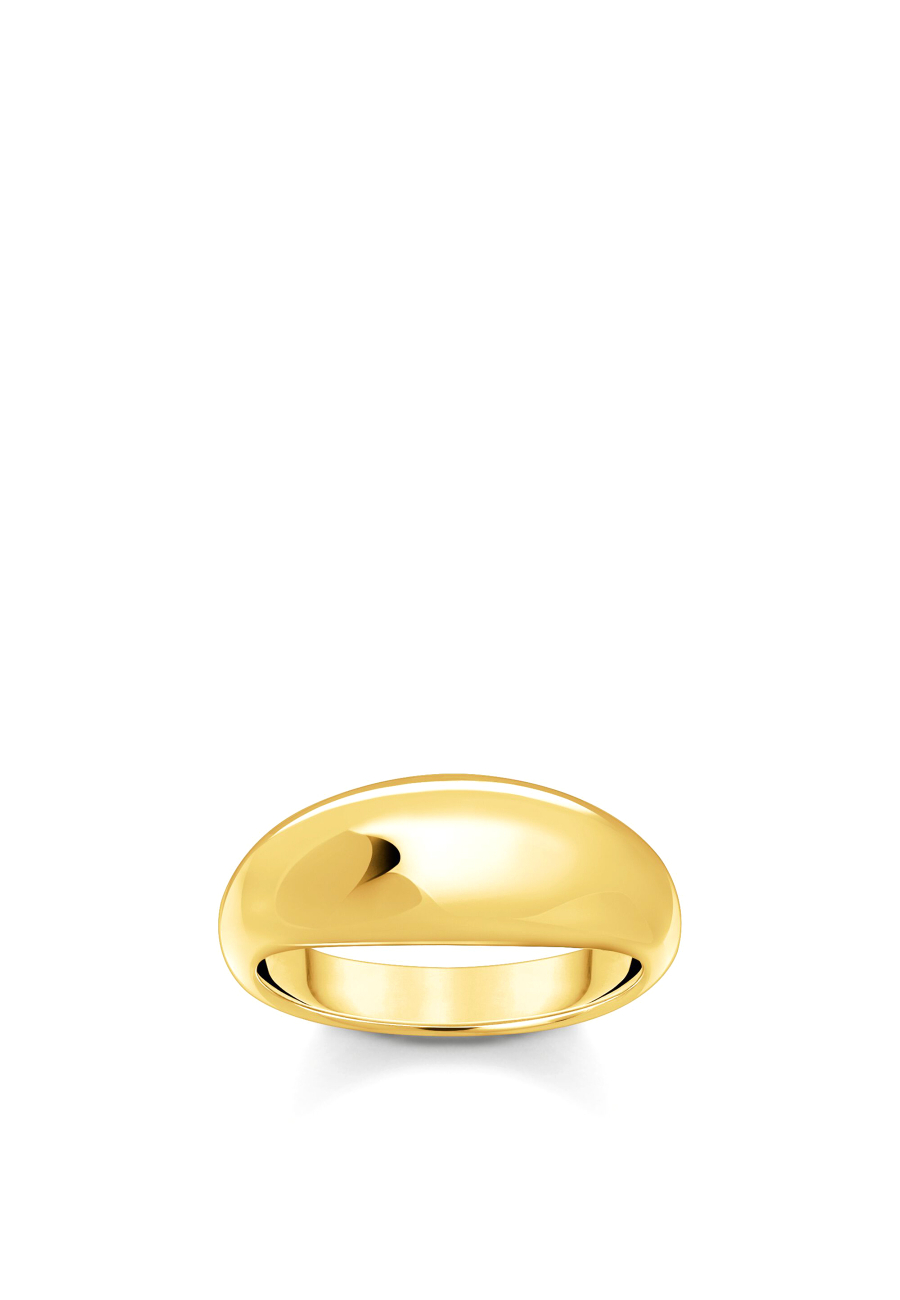 Ring Klassisch Vergoldet