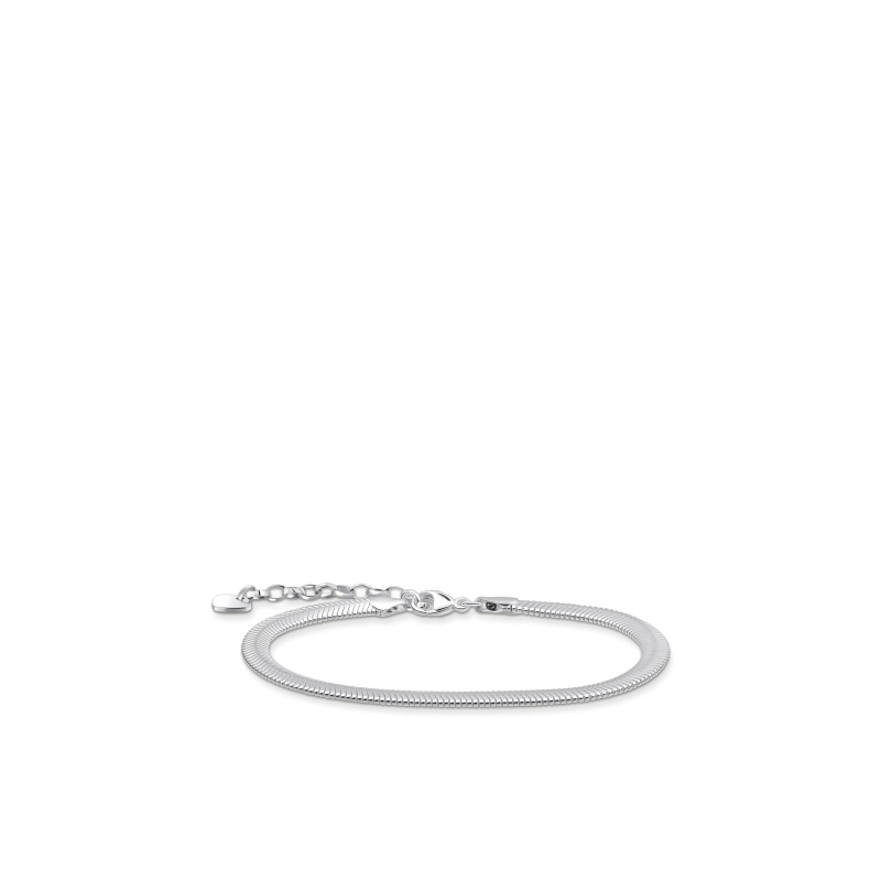 Armband Silberne Schlange