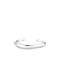 Bangle Organic Shape Silver