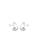 Boucles d'oreilles Organic Drop-Shape Silver