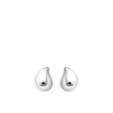 Boucles d'oreilles Organic Drop-Shape Silver