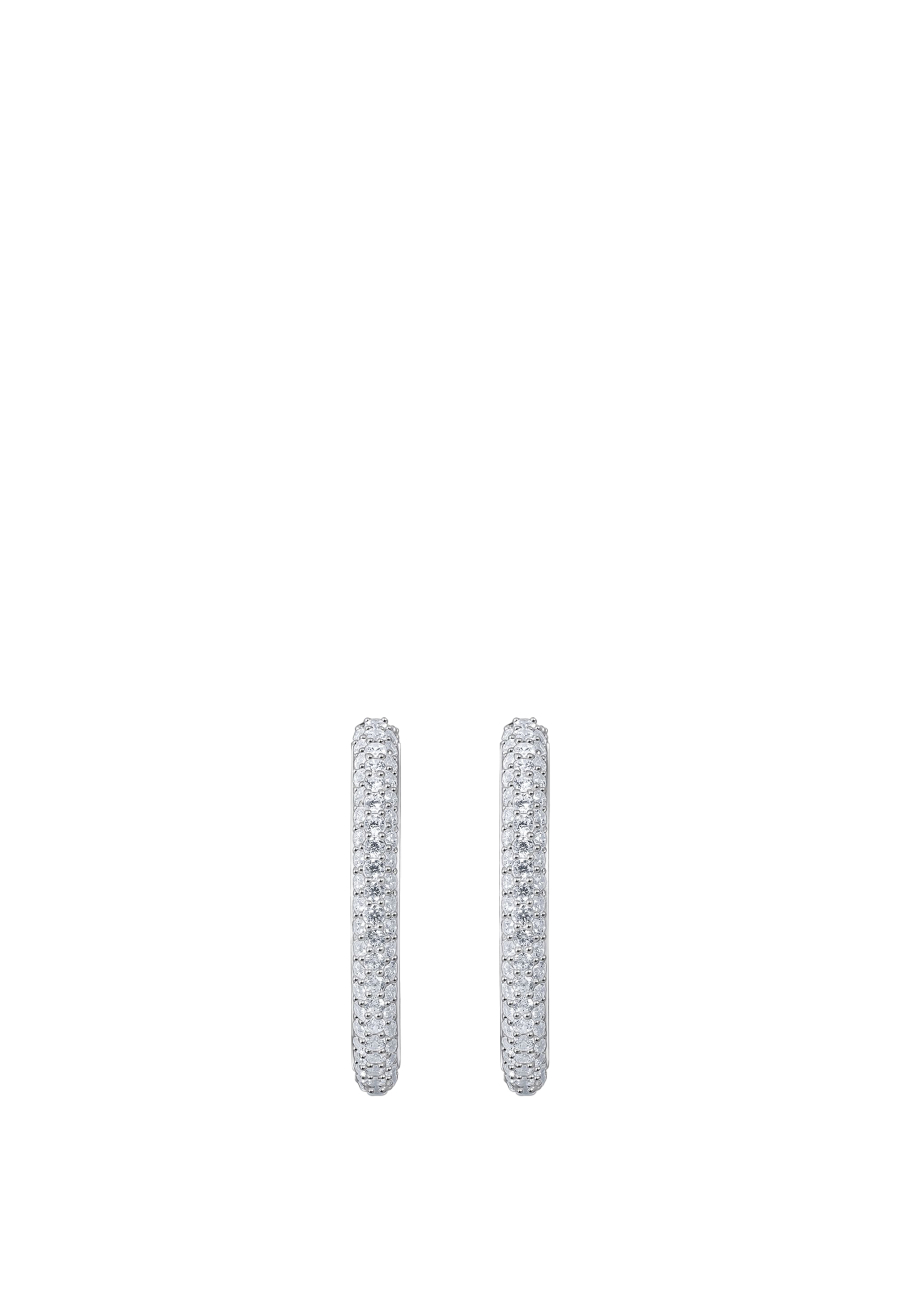 Thomas Sabo CR732-051-14 Hoop Earrings White Zirconia… | Diademita