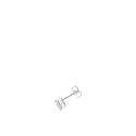 Boucles d'oreilles en forme de coeur Zirconia blanc Argent