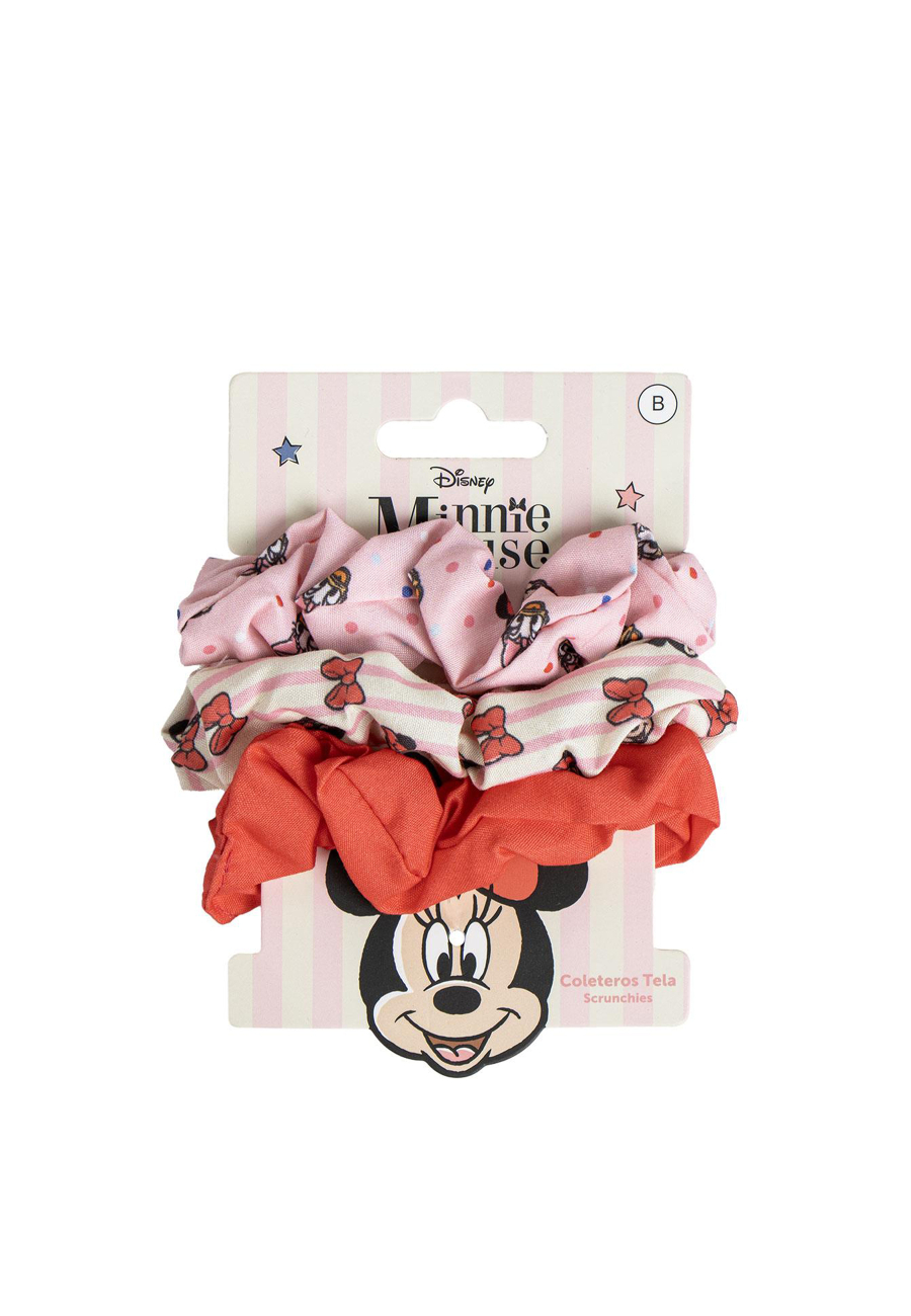 Kids Hair Accessories Scrunchies 3 Pieces Minnie