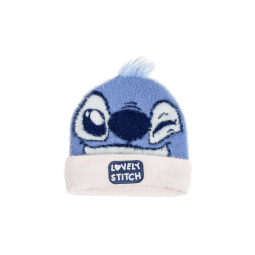 Cerda 2200010244 Knitted Hat Lovely Stitch Blue | Diademita
