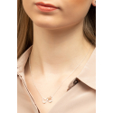Disney Jewelry NF00287TL-18 Collier Mickey & Minnie Mouse | Diademita