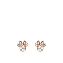 Boucles d'oreilles Minnie Mouse – Rose