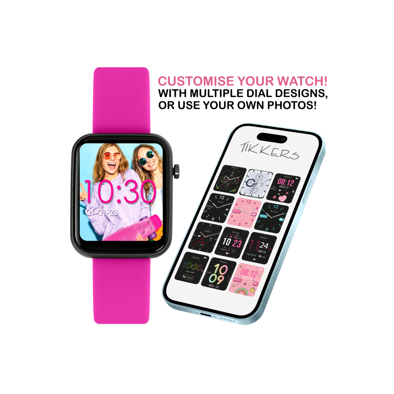 Tikkers Smart Watch Series 13 - Bracelet en silicone
