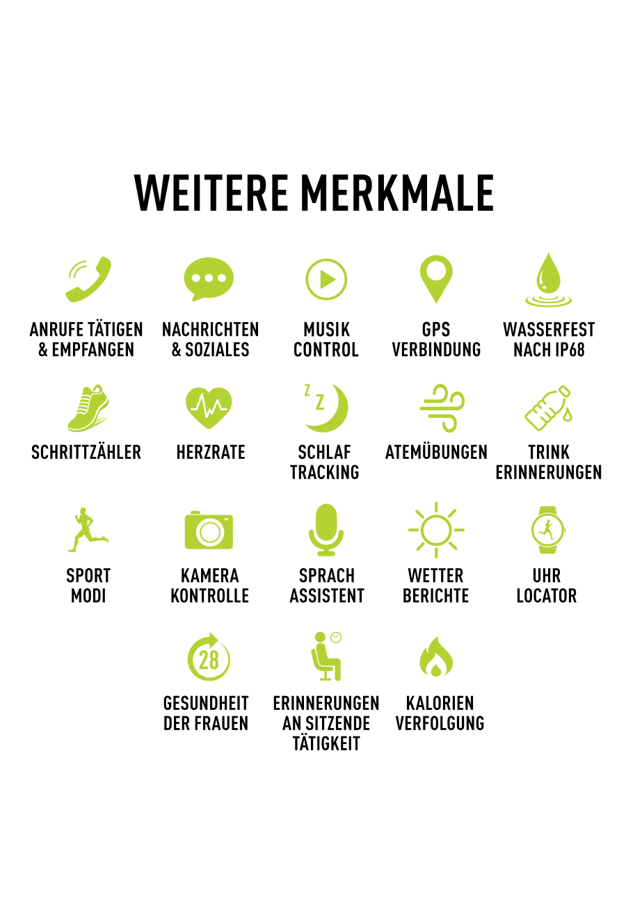 Reflex Active Smart Watch Series 45