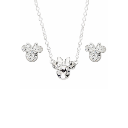 Collier et boucles d'oreilles Disney Minnie Mouse