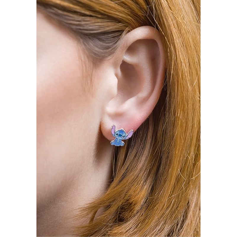 Disney Jewelry EF01461SL Disney Earrings Stitch | Diademita