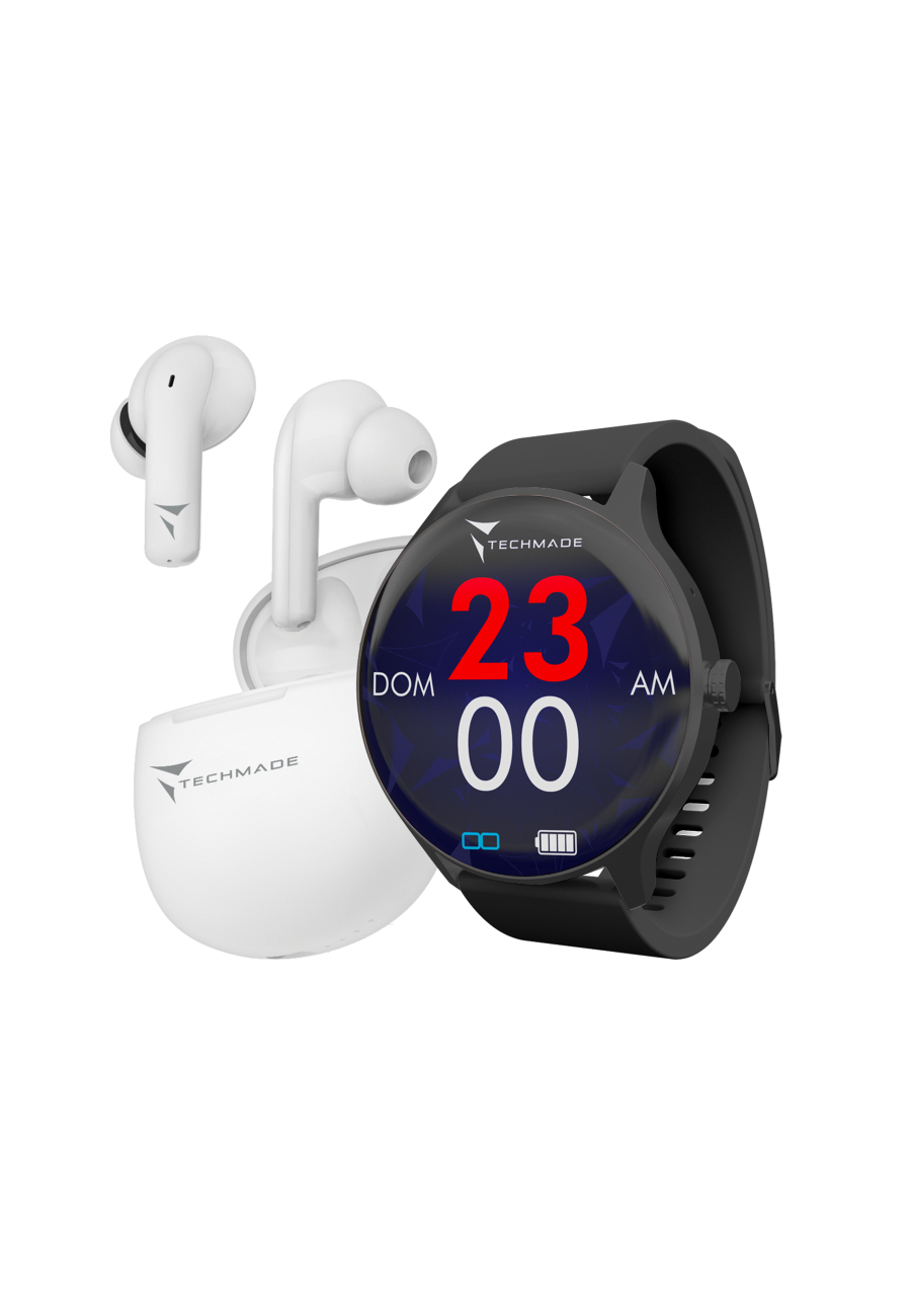 Smart Watch DYNAMIC DARK GREY BUNDLE