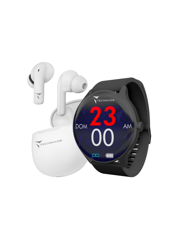 Smart Watch DYNAMIC DARK GREY BUNDLE