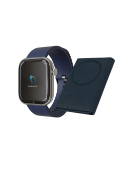 Smartwatch Glam met Kunstmatige Intelligentie - Bundelpakket – Donkerblauw