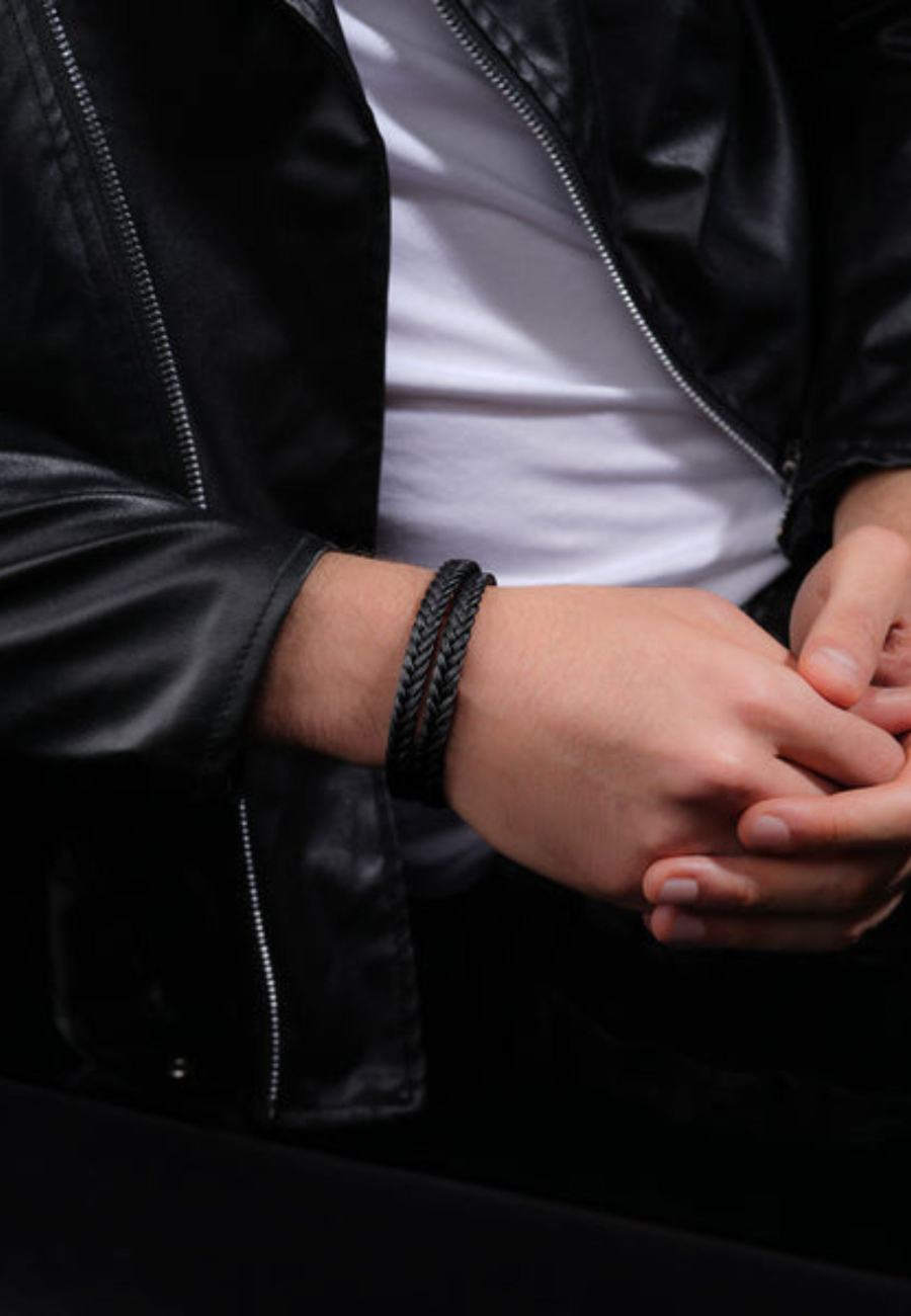 PEAGB0037404 Vlechtarmband Van Police Voor Mannen | Diademita