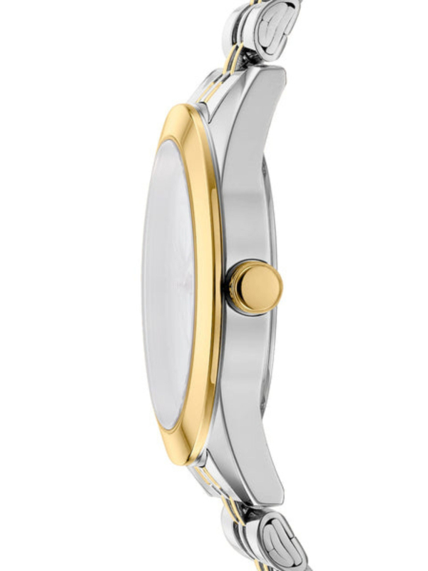 DKNY DK1L060M0065 Parsons Logo - Bicolor Zilver en Goud | Diademita