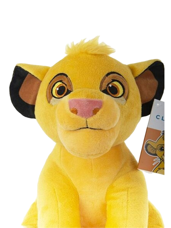 Le Roi Lion (Simba) Peluche Assise – Douce et Adorable avec Son (30cm)