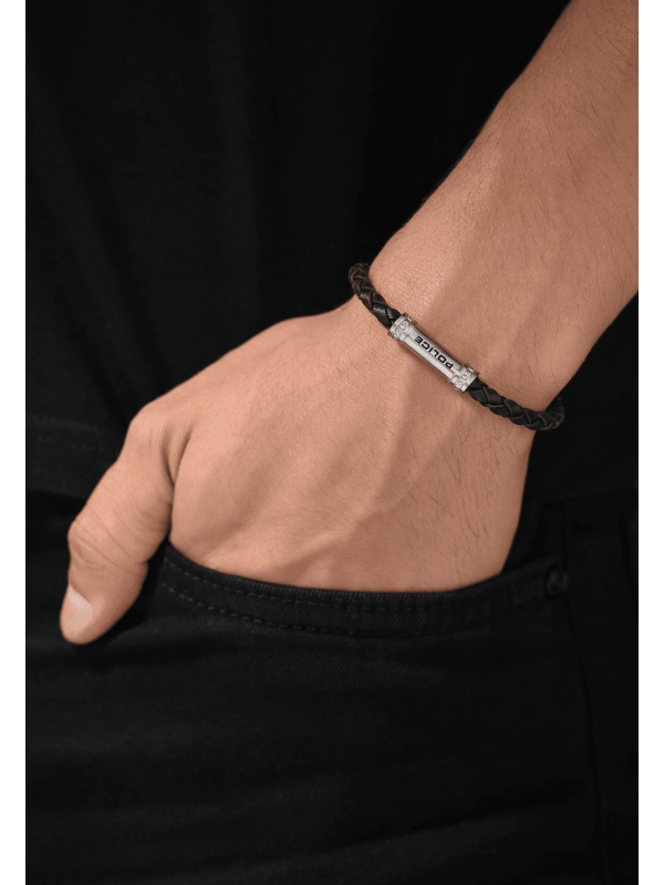 Collier Barrel Police Pour Hommes