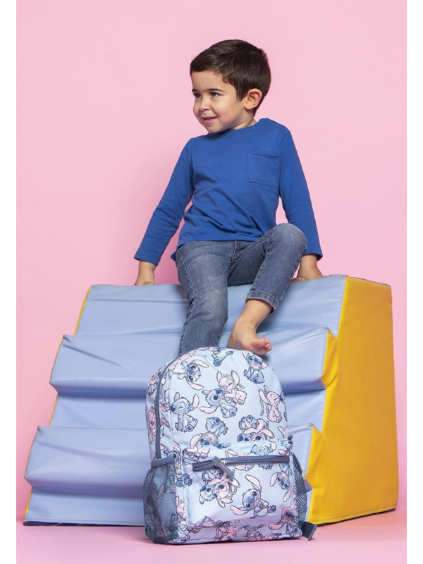 Kinder-Rucksack mit "Free Time"-Aufdruck – Stitch