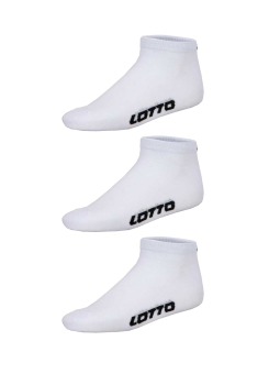 Lotto - Sneakersokken (3-Pack) – Wit