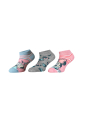 Disney Mickey & Minnie - Sneakersocken (3er-Pack)