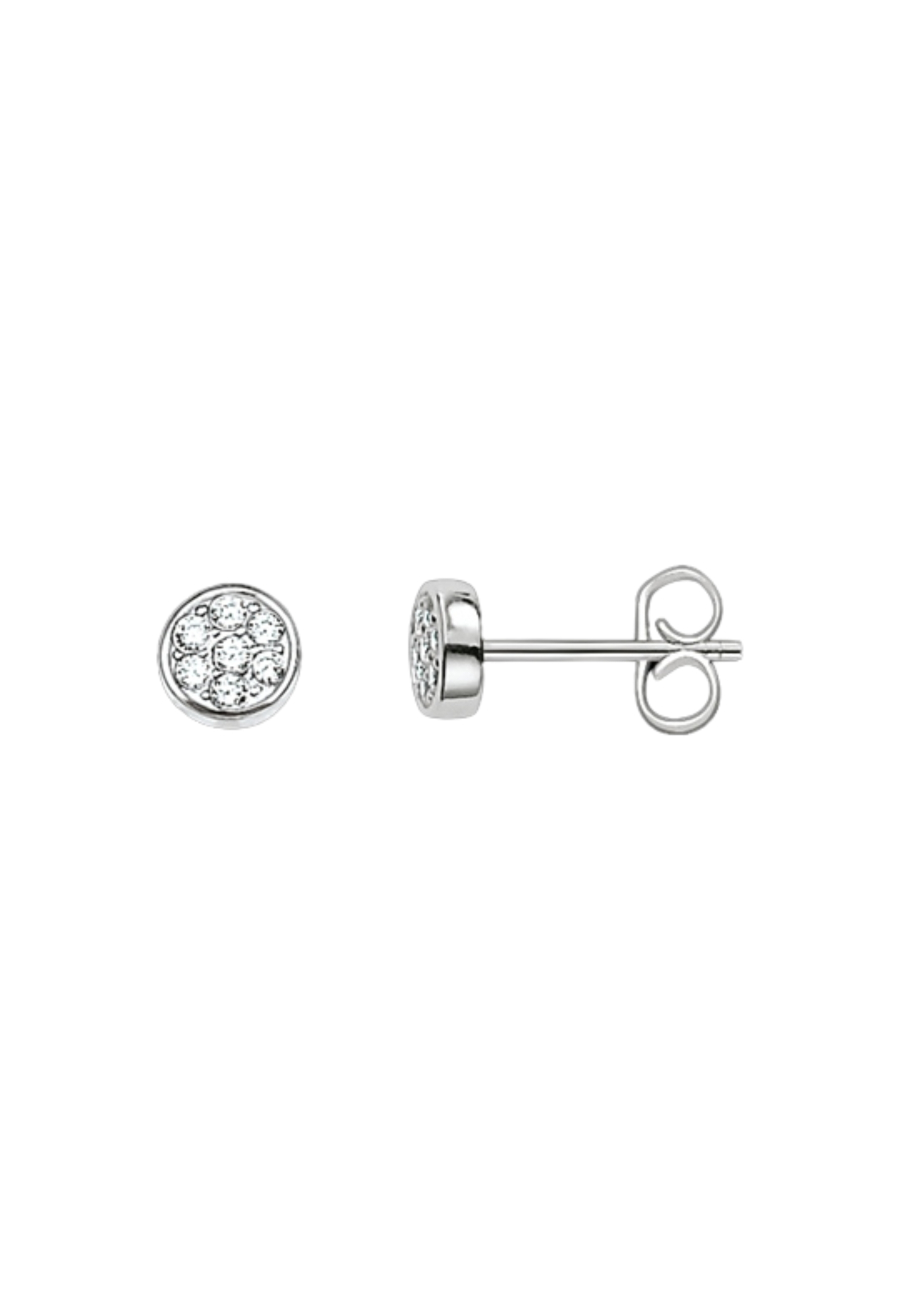 Boucles d'Oreilles Cercles Scintillants