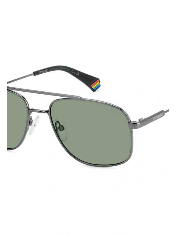 207848 Polaroid PLD 6235/S/X - ASR/UC Dark Ruthenium Green | Diademita
