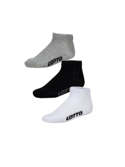 40966 Lotto - Socquettes de sport (Lot de 3) | Diademita