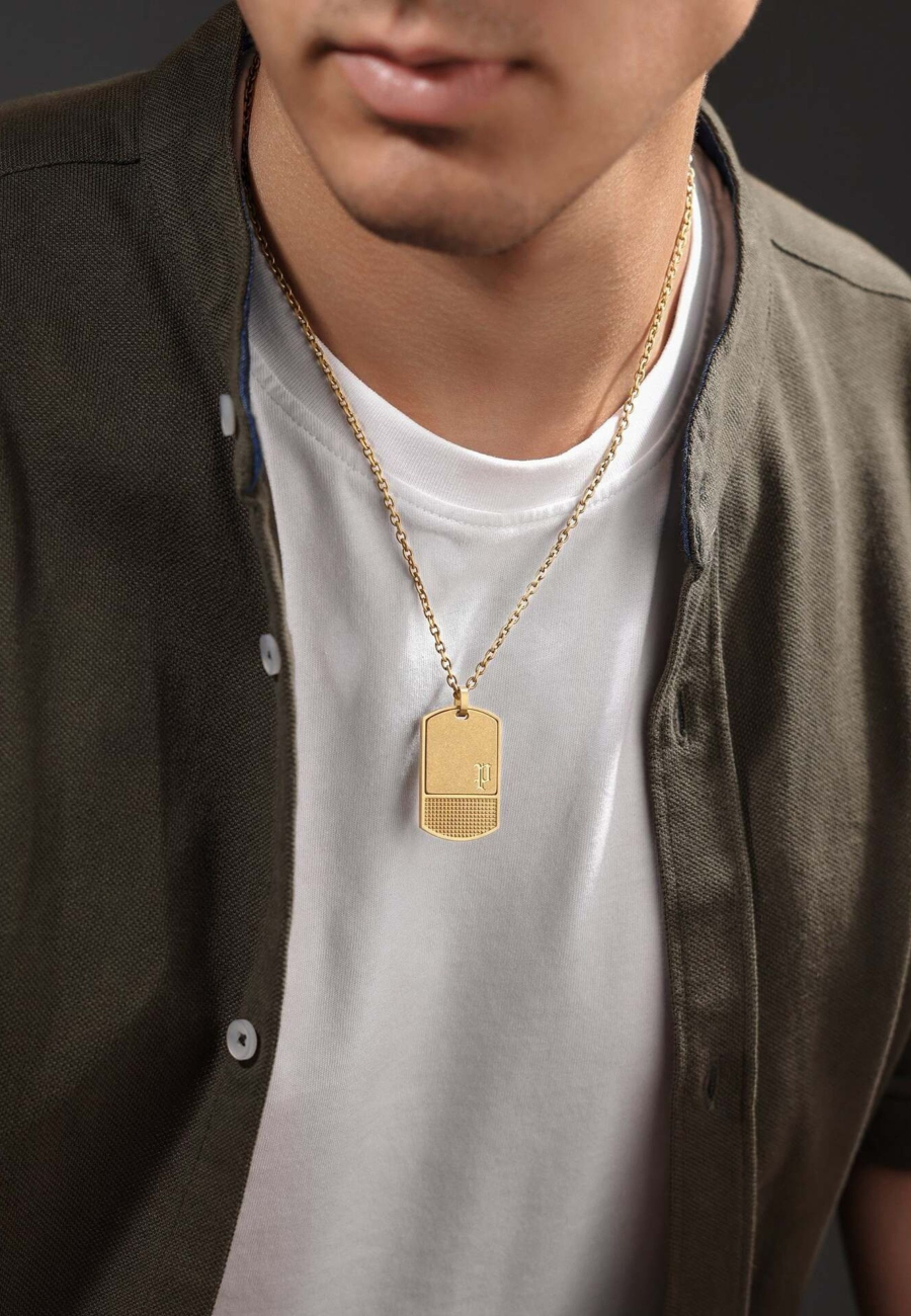 PEAGN0041002 Police – Identity Goldkette für Herren | Diademita