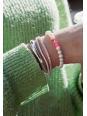 Silver Tennis Bracelet With White Zirconia