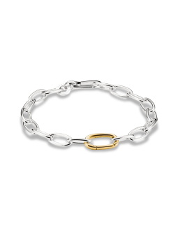 Thomas Sabo C1204-413-7-L17 Bicolor Charm-Armband mit… | Diademita
