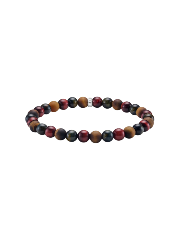 Bracelet Talisman Avec Perles Oeil De Tigre