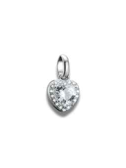 Thomas Sabo CC1278-051-14 Pendentif Charm Cœur Avec… | Diademita