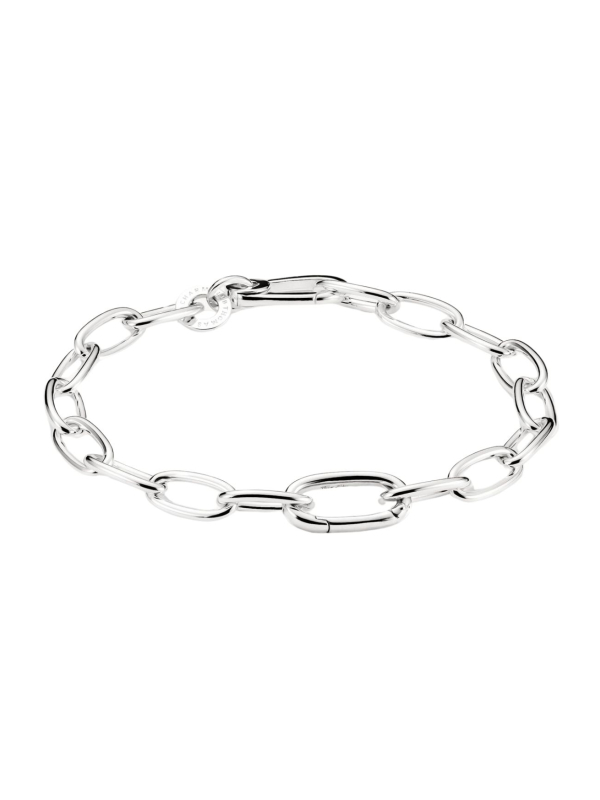Charm-Armband Mit Connect-Verbindung Aus Silber