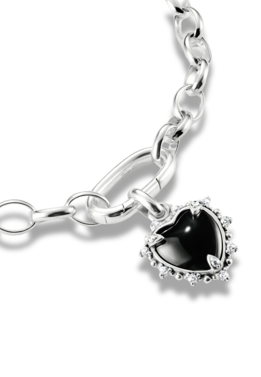 Thomas Sabo CC1286-643-11 Charm-Anhänger Schwarzes… | Diademita