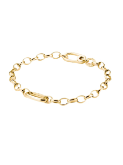 Thomas Sabo C1202-413-39 Charm-Armband mit vergoldetem… | Diademita
