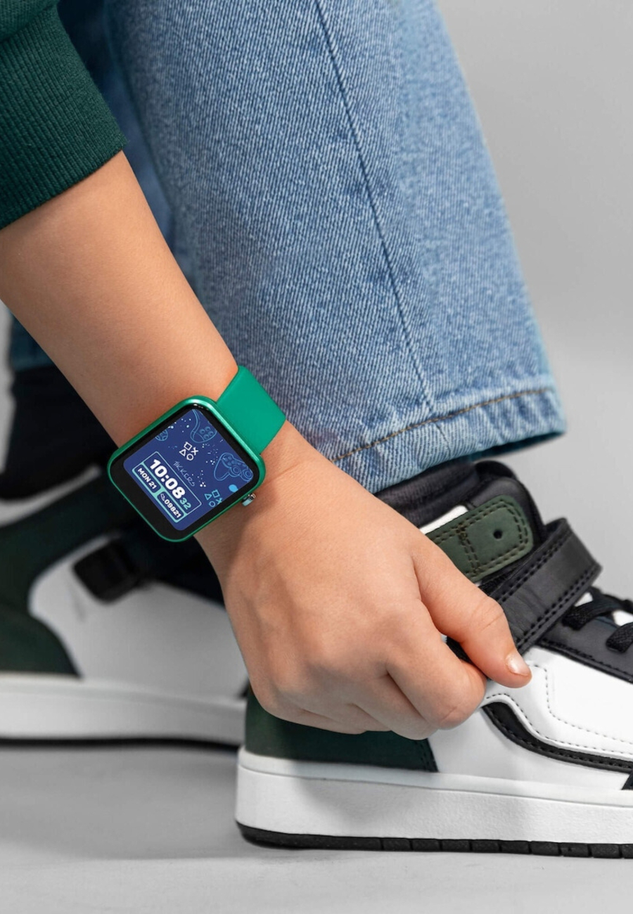 Tikkers Kids Series 13 Smart Green Interchangeable Strap Watch