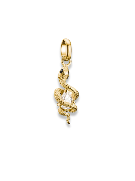 Thomas Sabo CC1264-565-14 Charm-Anhänger Schlange mit… | Diademita