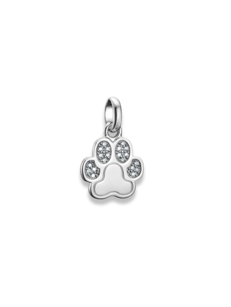 Thomas Sabo CC1259-051-14 Charm-Anhänger Pfote mit… | Diademita