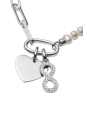 Charm-Anhänger Herz Connect Silber