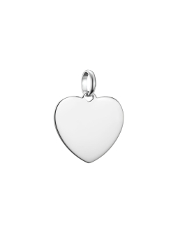 Bedel Hanger Groot Hart Connect Zilver