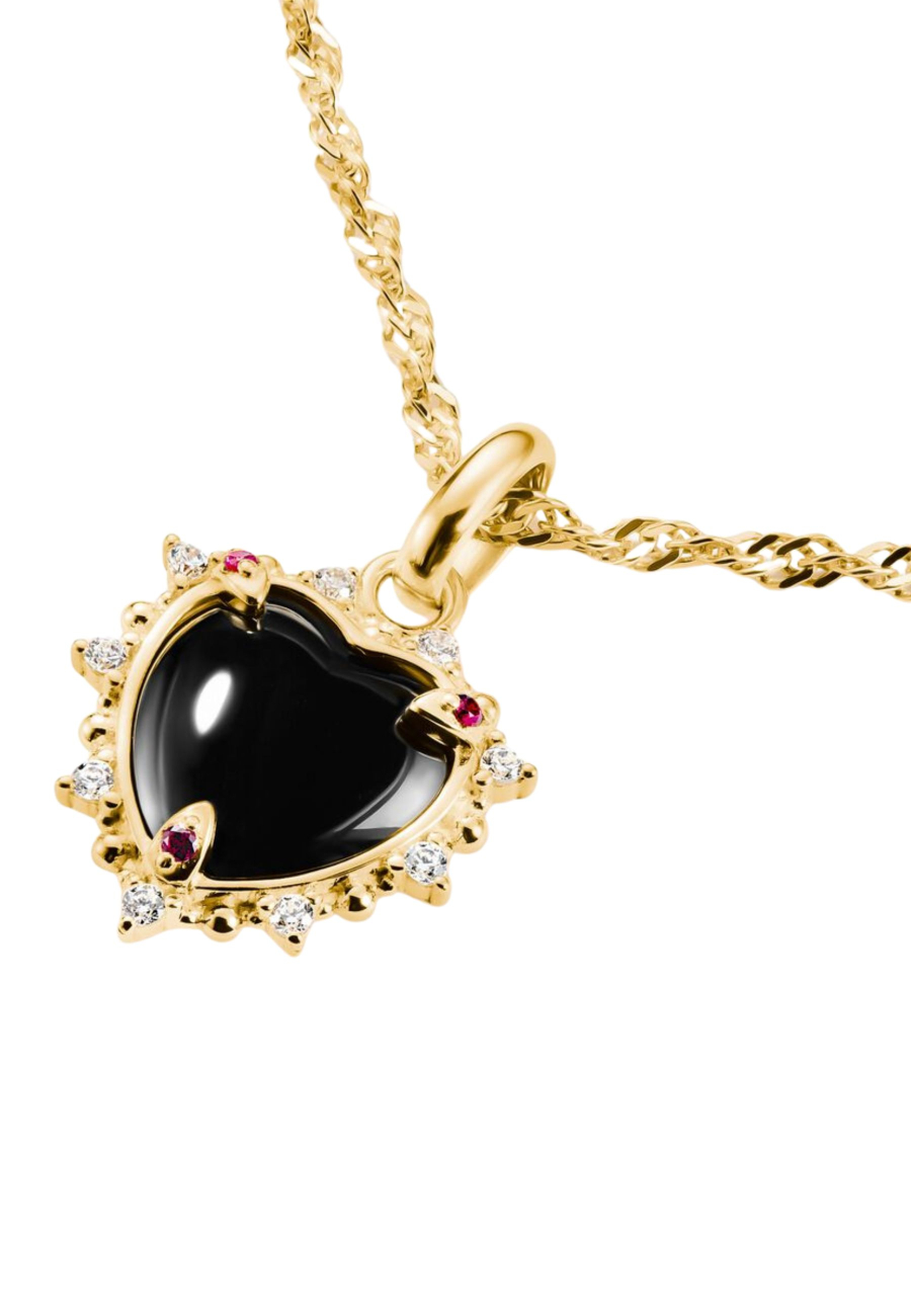 Thomas Sabo CC1286-995-11 Charm-Anhänger Schwarzes… | Diademita