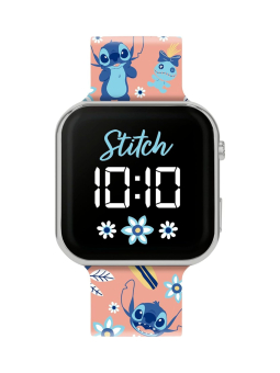 Disney LAS4070 Lilo & Stitch LED-Uhr mit Aufdruck | Diademita