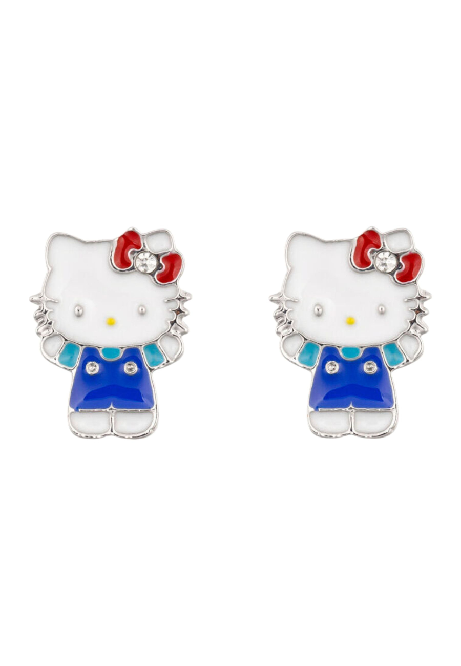 Hello Kitty Silver Plated Earrings