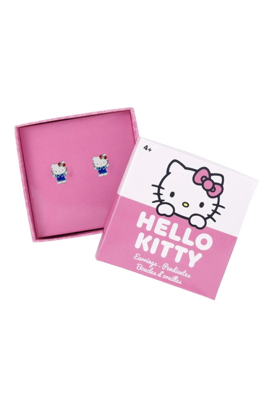 Boucles d’Oreilles Hello Kitty Argentées