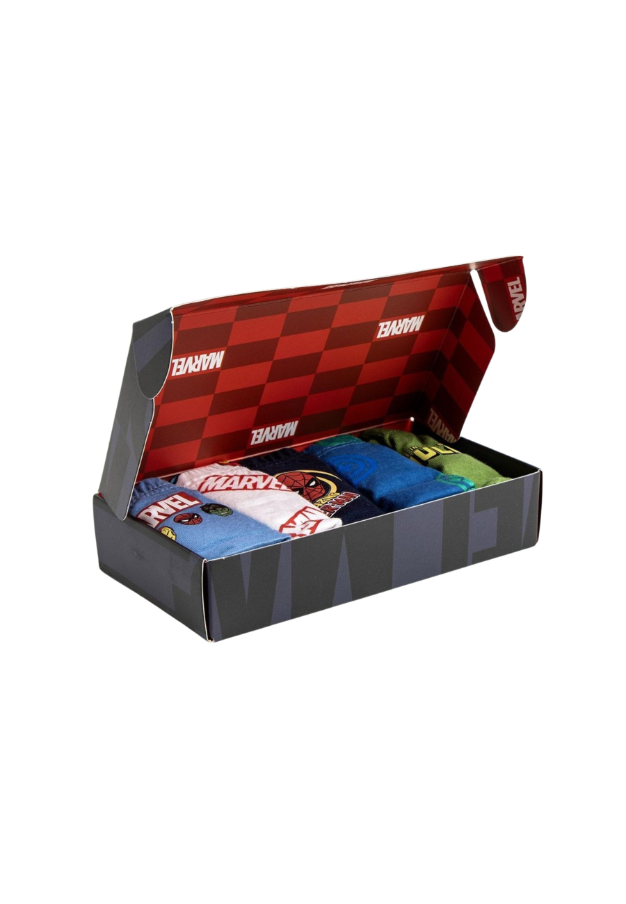 Boys Underwear Set 5 Pieces Marvel