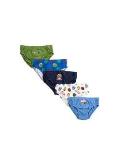 Boys Underwear Set 5 Pieces Marvel