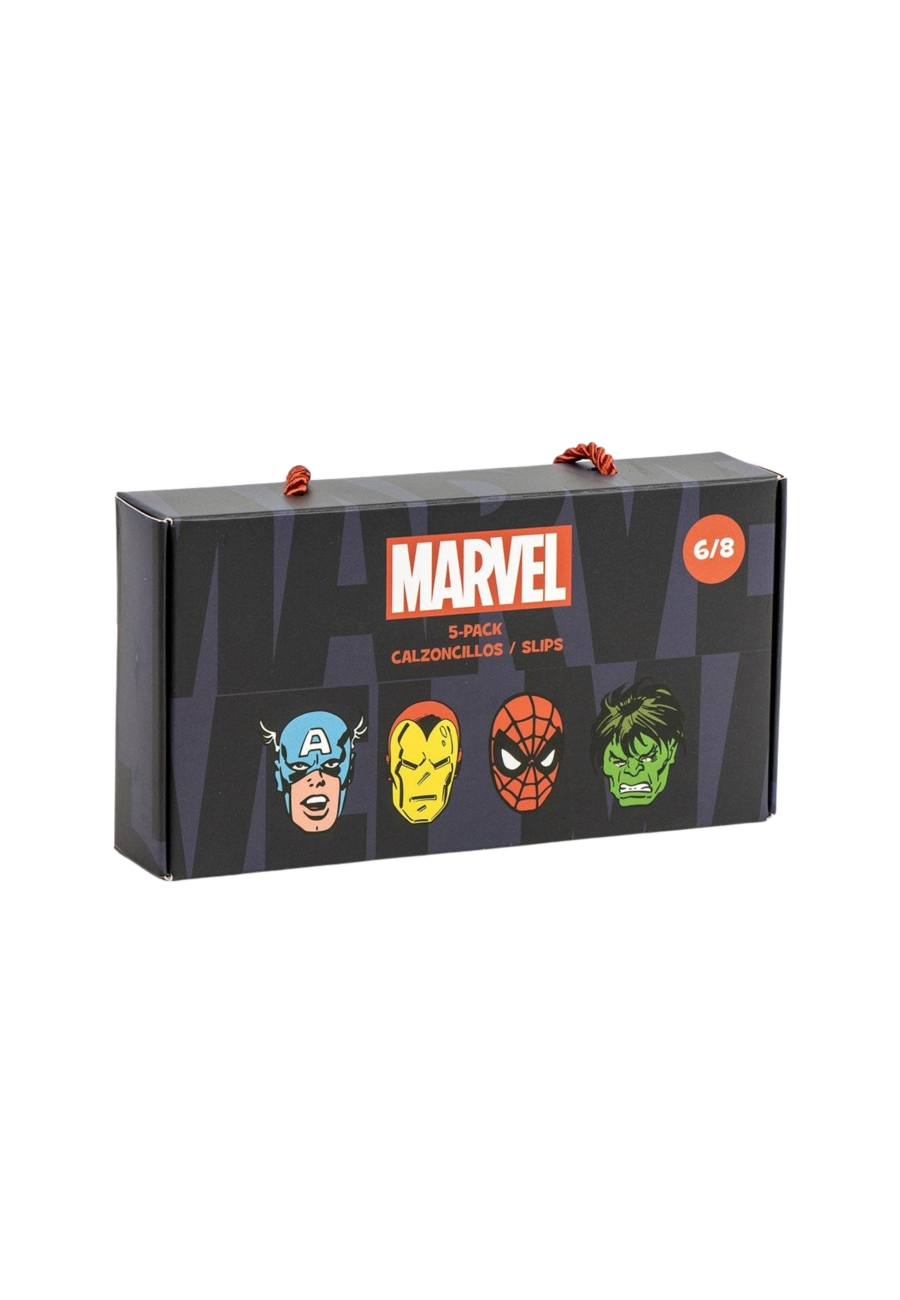Boys Underwear Set 5 Pieces Marvel