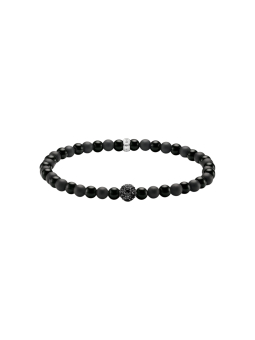 Bracelet Talisman Énergie Positive avec Perles d'Obsidienne