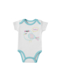 Maxte 51013138 Korte mouwen rompertje "Little Bird" | Diademita